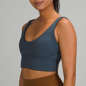 Lululemon Align Reversible Bra in True Navy & Iron Blue